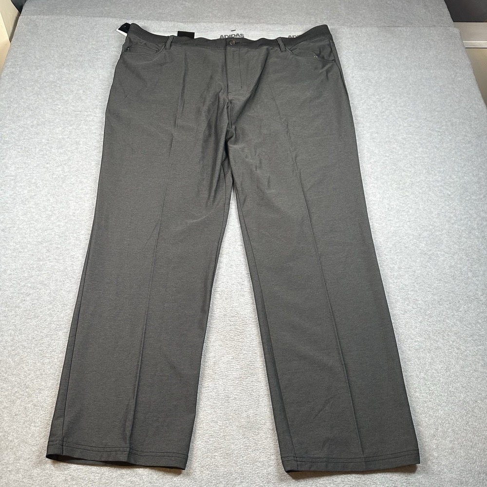 Adidas Ultimate365 5-Pocket Golf Pants DT3570 42×32(31) Black Heather NWT